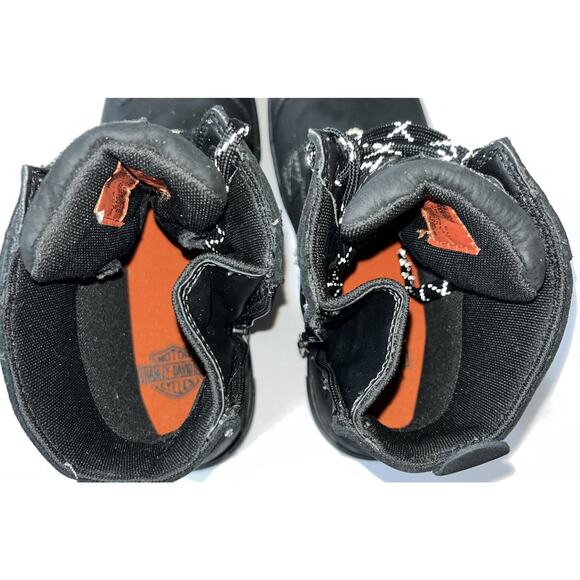 Harley-Davidson Men's Steinman 7-Inch Waterproof Motorcycle Boots D93696 Size 8M - Picture 8 of 10